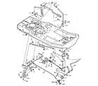 Craftsman 502254110 mower housing suspension diagram