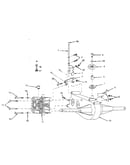 Transaxle and pump assembly