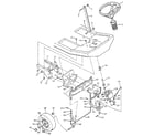 Craftsman 502254160 steering system diagram