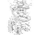 Ford 9607441 fig 44-frame, drive & cutting-components 9607441 & 9607442 diagram
