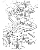Fig 44-frame, drive & cutting-components 9607441 & 9607442