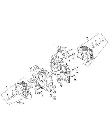 Crankcase - group 7