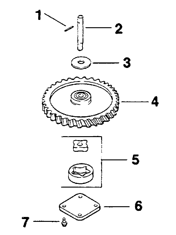 Oil pump - group 25