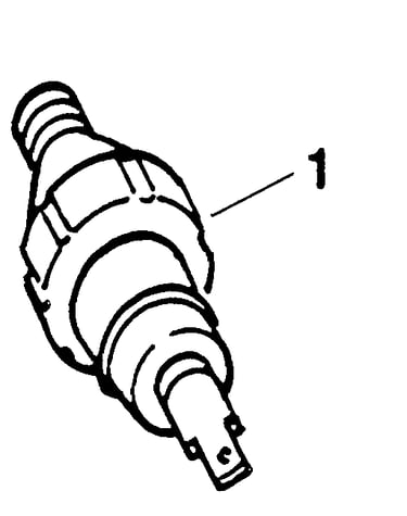 Low oil pressure switch - group 32