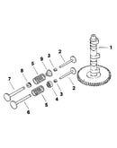 Camshaft & valves - group 4