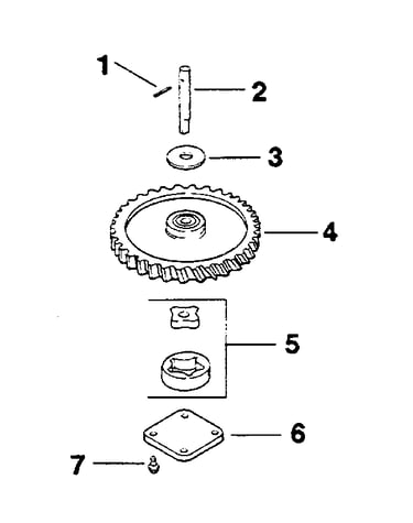 Oil pump - group 25