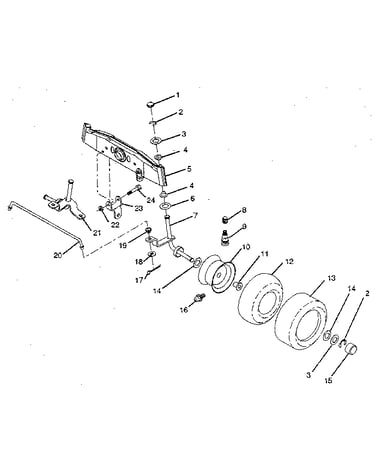 Front axle