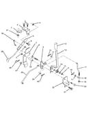 Mower lift lever