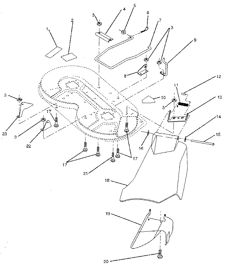 MOWER DECK