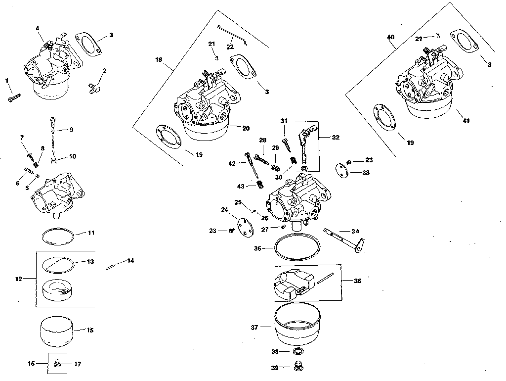 Carburetor - group 5