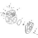 Kohler M8ST-301548 crankcase - group 7 diagram