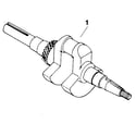 Kohler M8ST-301548 crankshaft - group 8 diagram