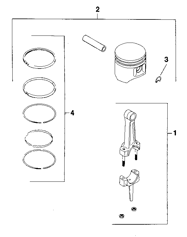Piston & rod - group 22