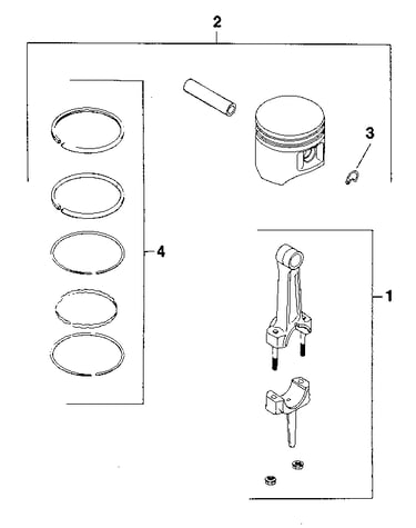 Piston & rod - group 22