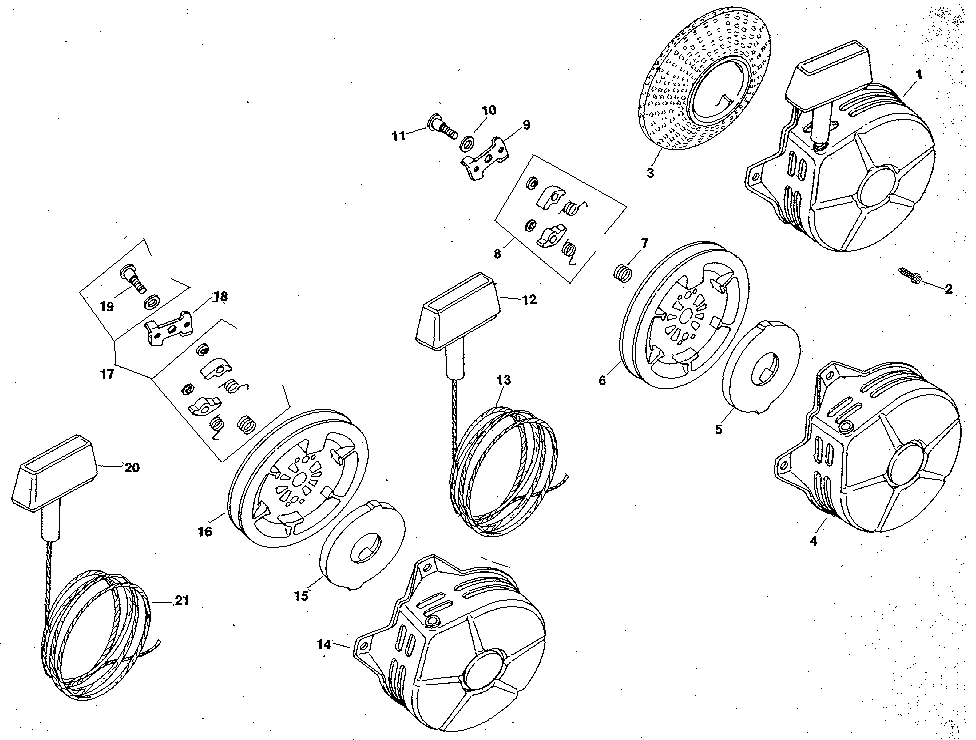 Retractable starter - group 23