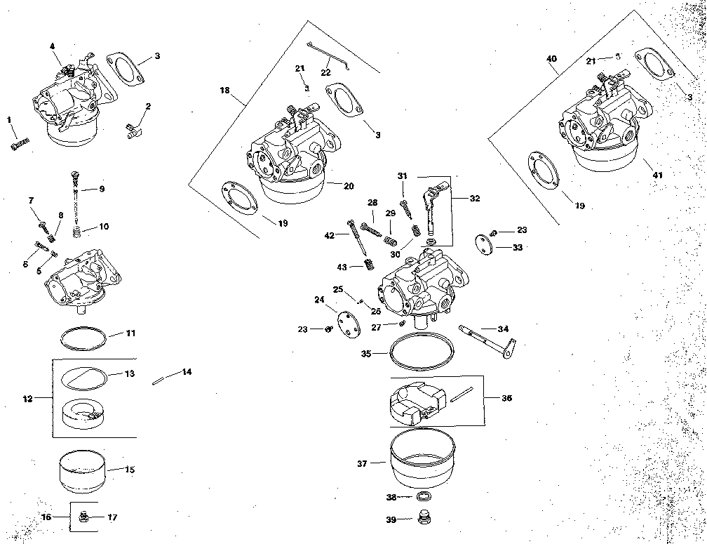 Carburetor - group 5