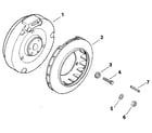 Kohler M8ST-301549 flywheel - group 13 diagram
