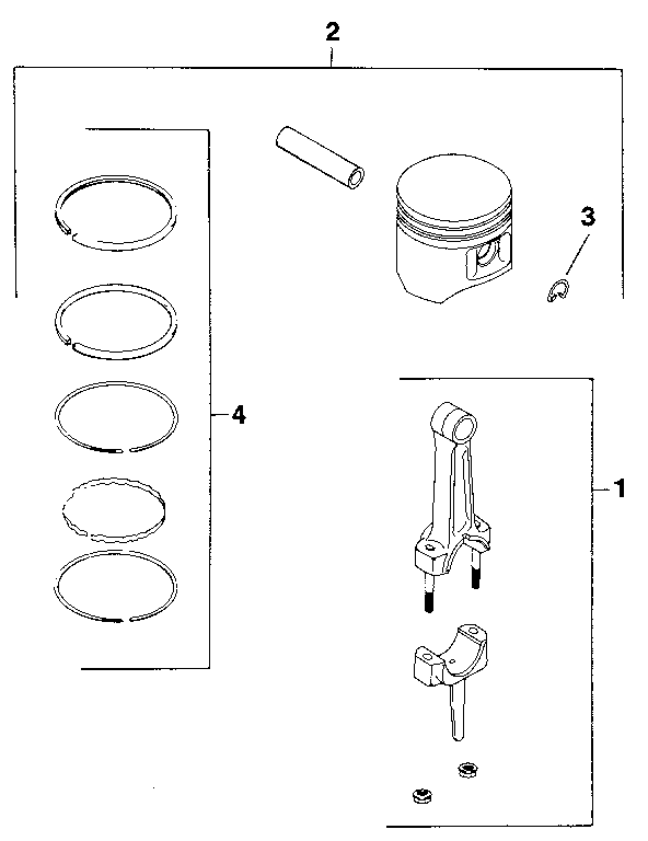 Piston & rod - group 22