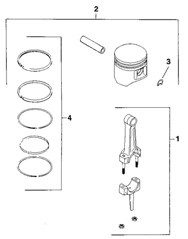 Piston & rod - group 22