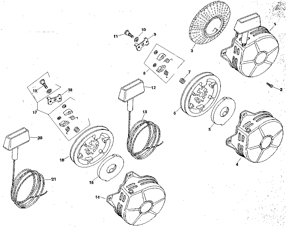 Retractable starter - group 23