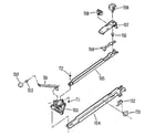 Kenmore 3639858911 latch mechanism diagram