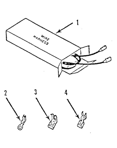 Wire harnesses and components