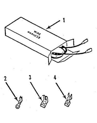 Wire harnesses and components
