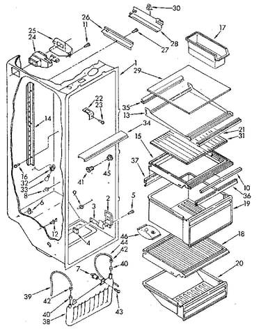 Refrigerator liner