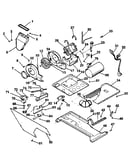 Dryer, motor, blower, belt