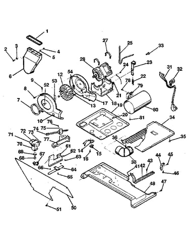 Dryer, motor, blower, belt