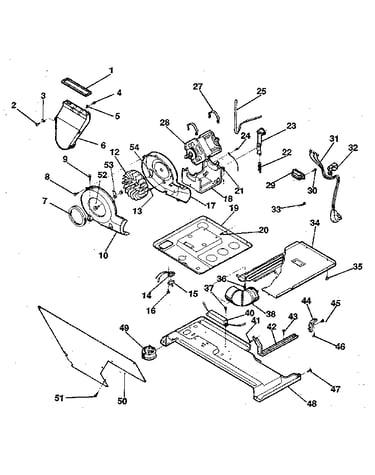 Dryer-motor, blower, belt