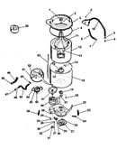 Washer-tubs, hoses, motor