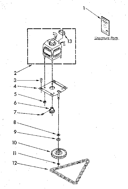 Motor and drive