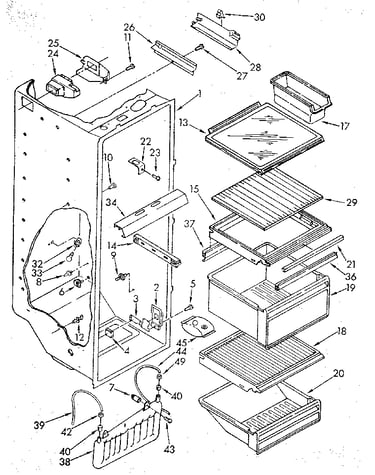 Refrigerator liner