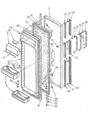 Refrigerator door