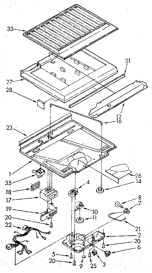 Compartment separator