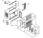 Kenmore 1068790830 cabinet diagram