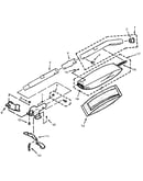 Handle and bag housing