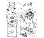 Kenmore 86039855 nozzle and motor assembly diagram