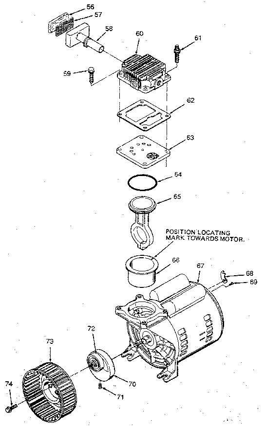 Compressor pump