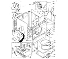 Whirlpool LG5801XSG0 cabinet diagram