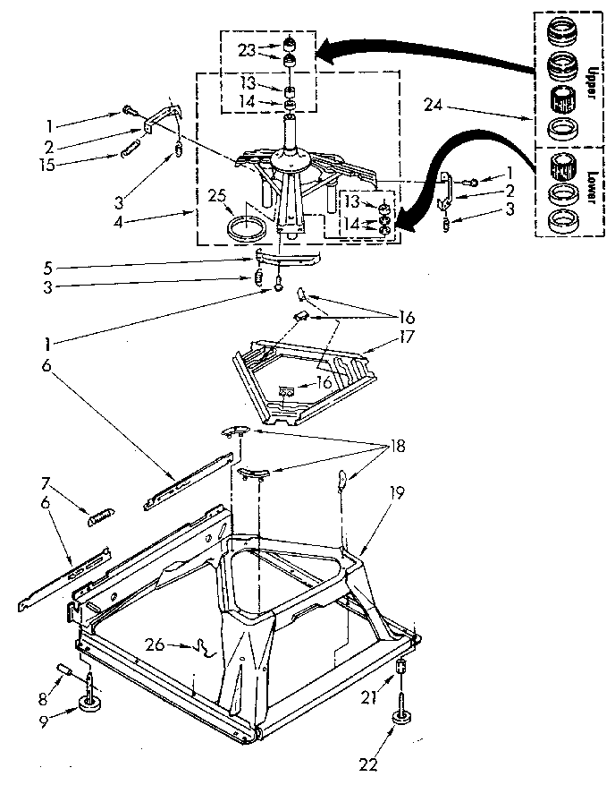 Machine base