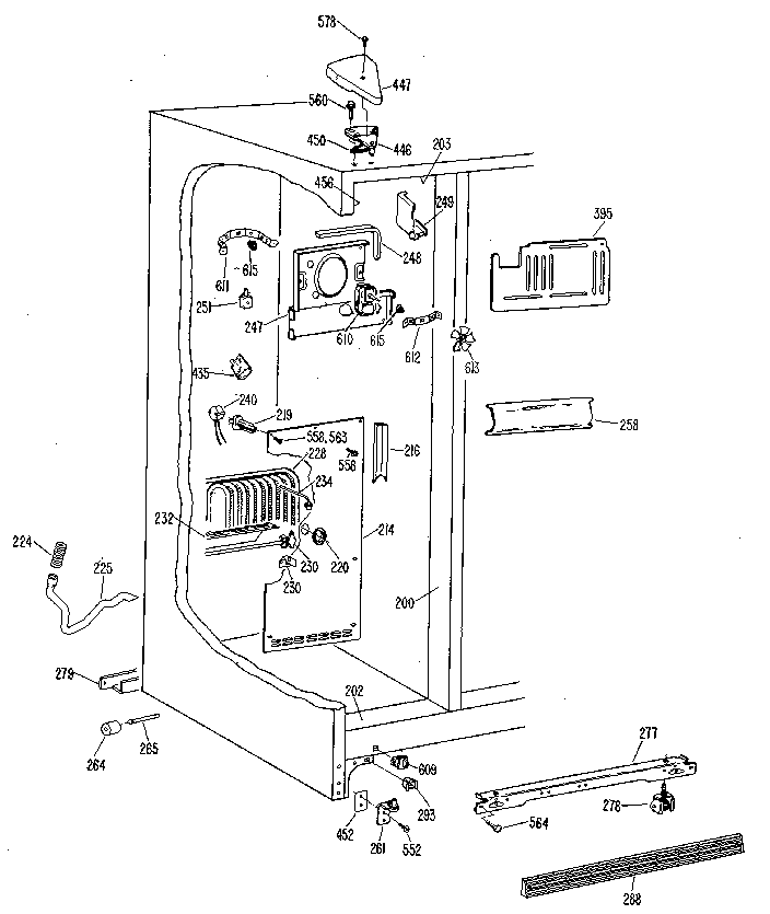 Freezer section