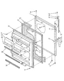 Refrigerator door