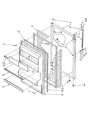 Refrigerator door