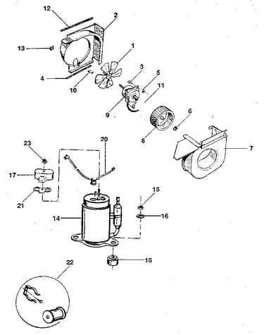 Air handling and compressor