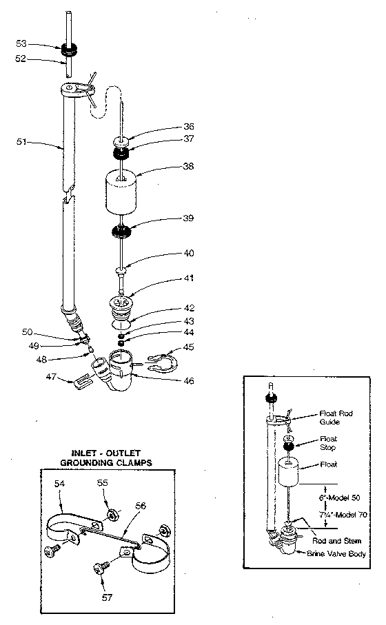 BRINE VALVE ASSEMBLY