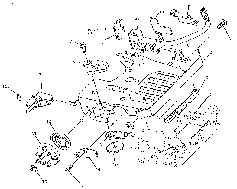 Ribbon feed mechanism