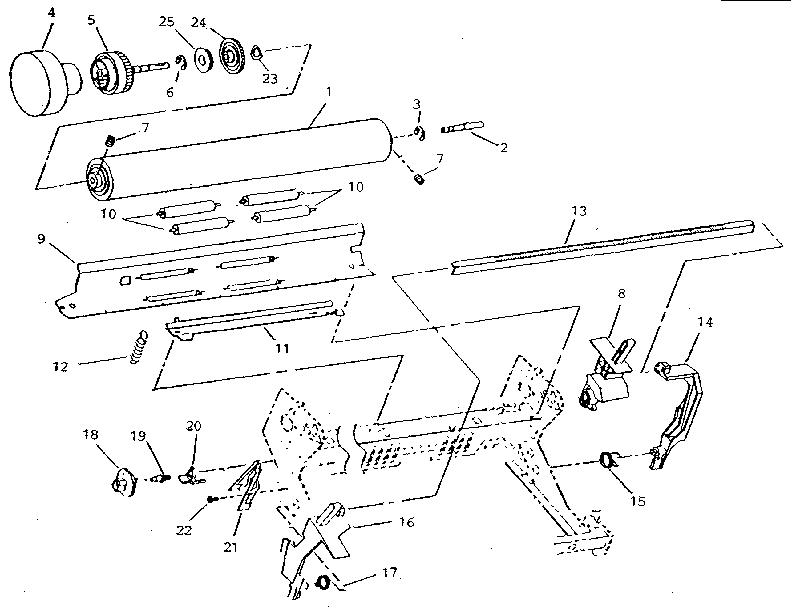 Platen mechanism