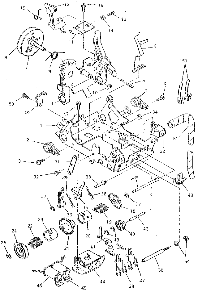 Carrier mechanism